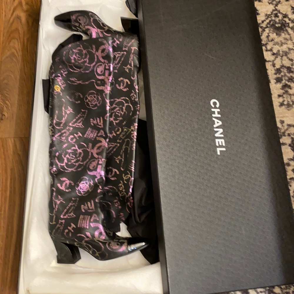 Chanel boots from collection